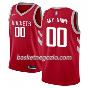 Canotte Uomo Houston Rockets Personalizzate Nike 2017-18 Rosso Swingman